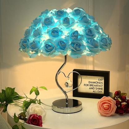 Rose Bouquet Lamp Sparkly Trees Table Lights-xinru shop