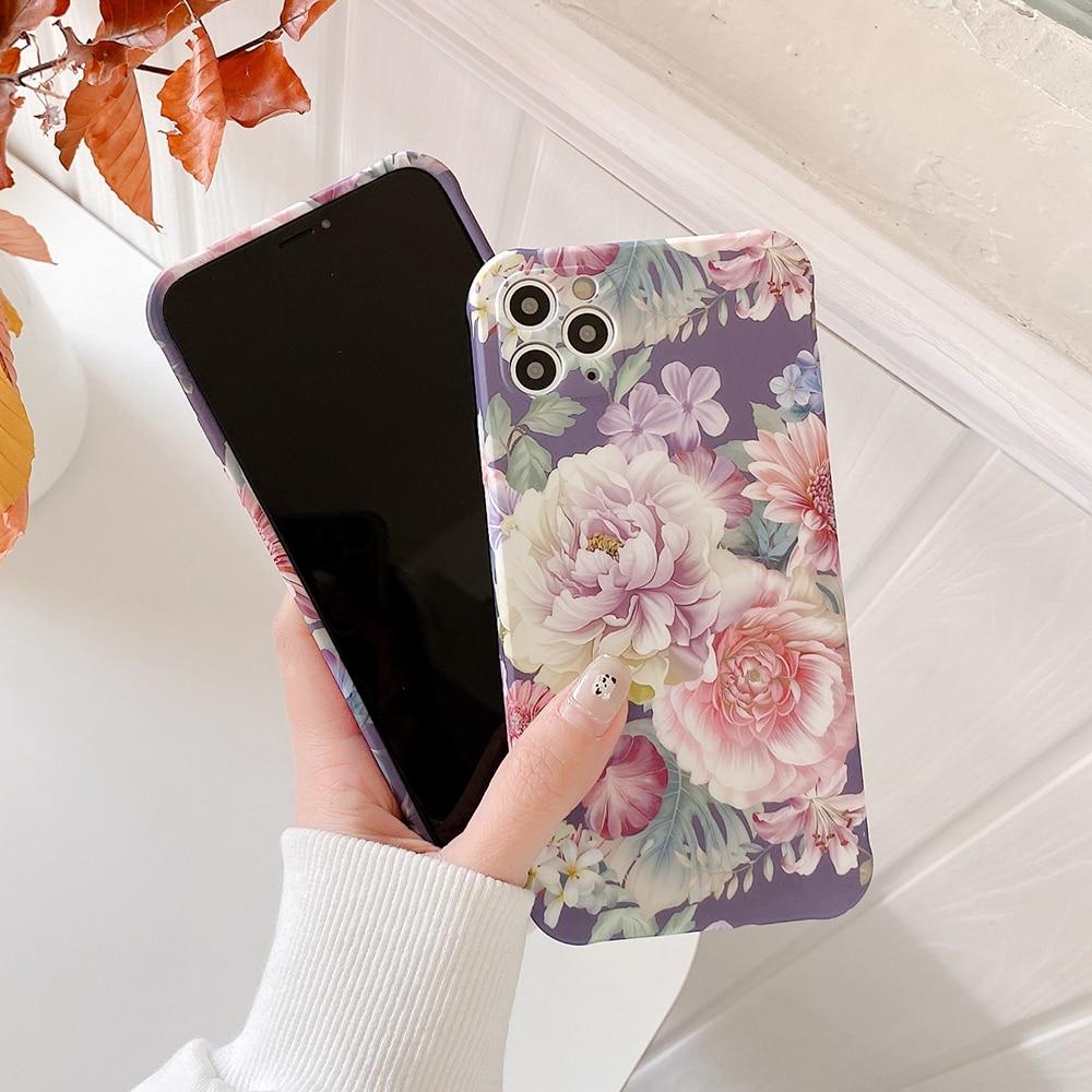Lavender Floral Case-xinru