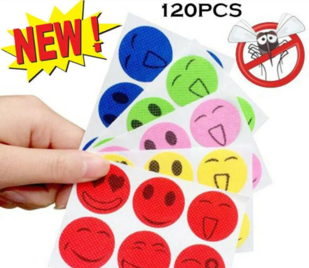 Children's Natural Mosquito Repellent Patches 120 Packs-xinru