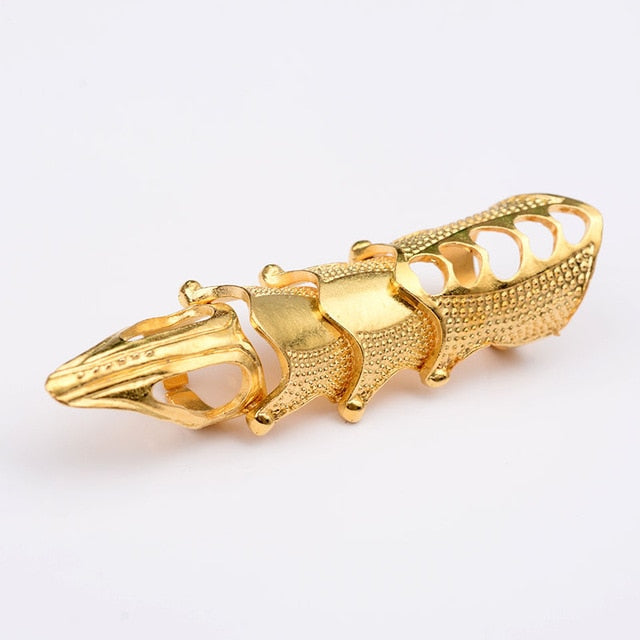 Gauntlet Finger Resizable Rings-xinru