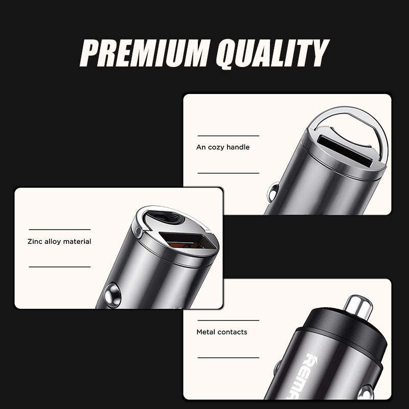 Mini Stealth Car Adapter  USB Fast Charge PD30W-xinru