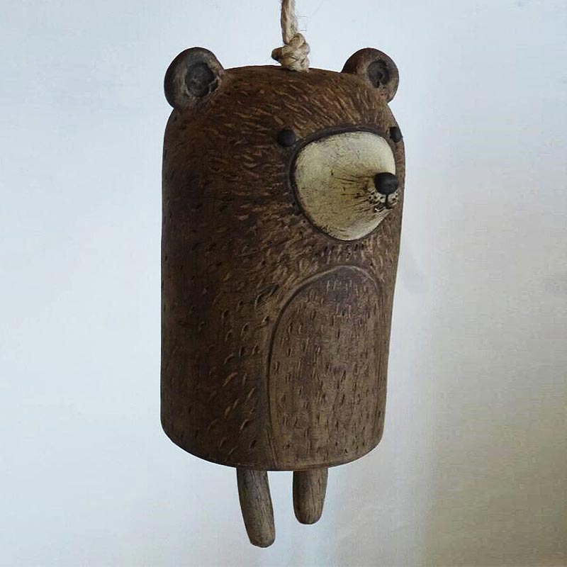 Ceramics Animal Wind Chimes-xinru shop
