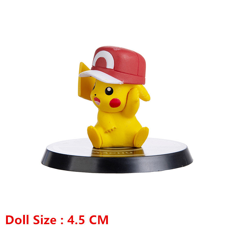 Pokemon Arceus Pikachu Lunala Figure Figure Toy Set-xinru