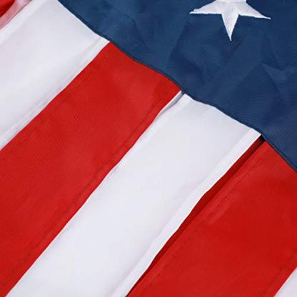 American Flag Windsock outdoor Embroidered Stars Stripes USA flag 40 Inch-xinru