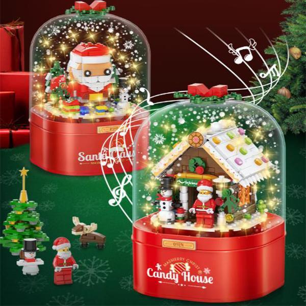 DIY Model Christmas Music Box Toys For 2022 New Year Gift-xinru shop