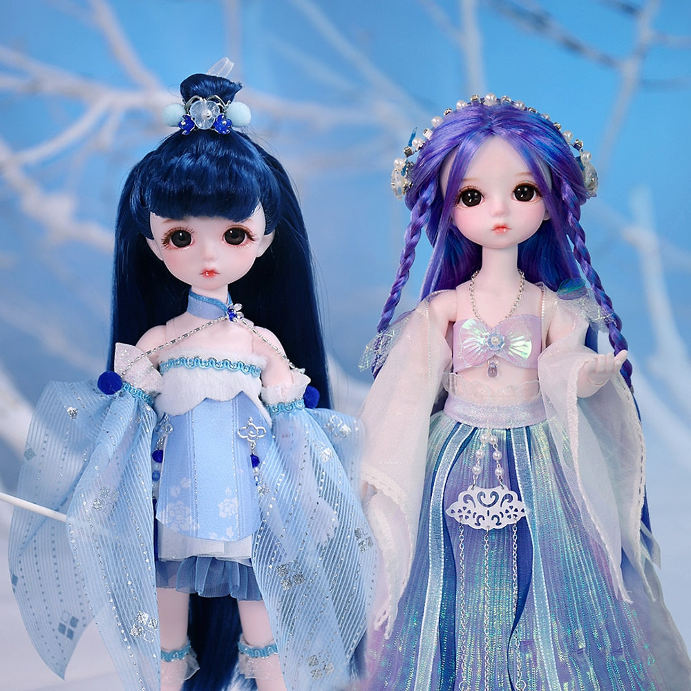 1/6 Fairy Dolls BJD Ball Jointed Doll Full Set-xinru