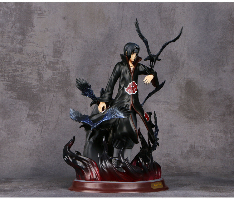 Naruto Shippuden Uchiha Itachi Pvc Action Figure Toy Collection Model Crow-xinru