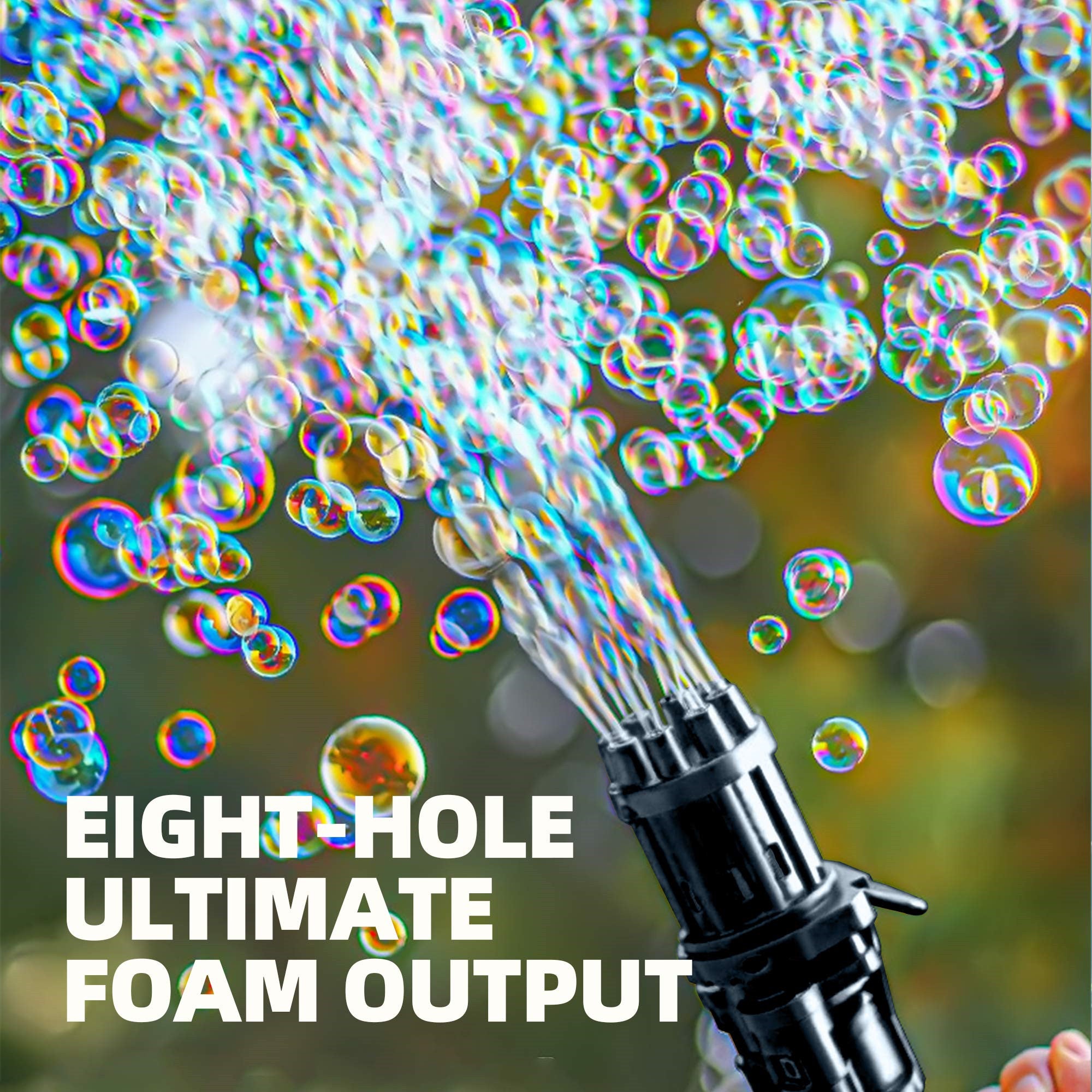 Children's Automatic Gatling Bubble Machine Summer Toys-xinru