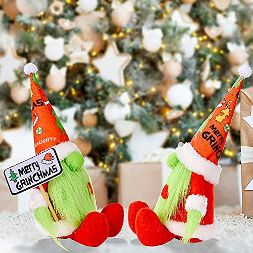 Christmas Grinch Gnome Decorations-xinru shop