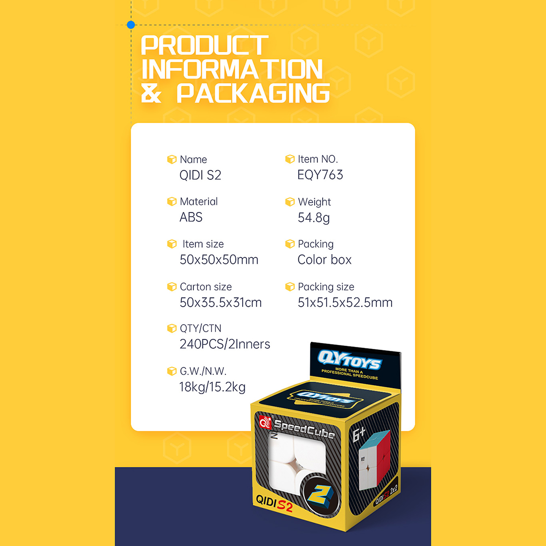 QiYi QiDi S 2x2-xinru shop