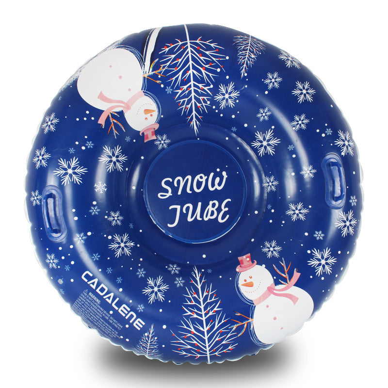 4FT PVC Inflatable Ski Circle for Children Adult Outdoor Winter Sport Toys-xinru shop