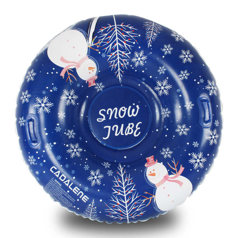 4FT PVC Inflatable Ski Circle for Children Adult Outdoor Winter Sport Toys-xinru shop