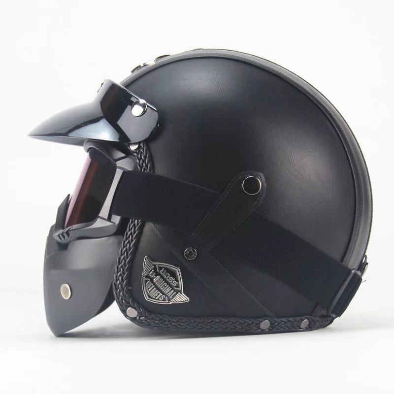 Leather Helmet -6-xinru shop