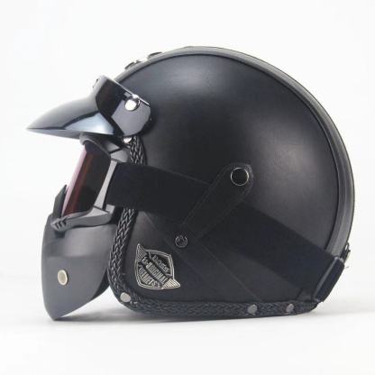 Leather Helmet -6-xinru shop