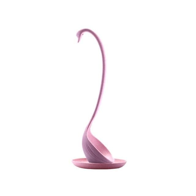 Multifunction Long Handle Swan Spoon-xinru