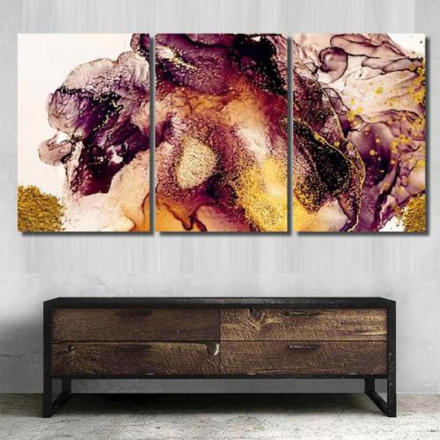 Exotic Art Golden Swirl Artistic Design-xinru shop