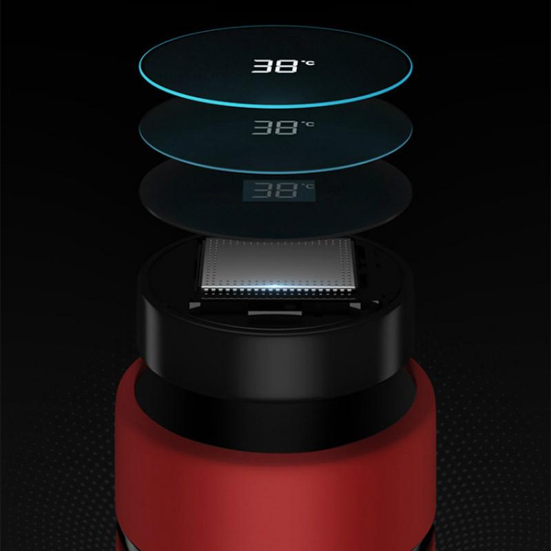 Intelligent Insulated Thermos Bottle with Temperature Display-xinru