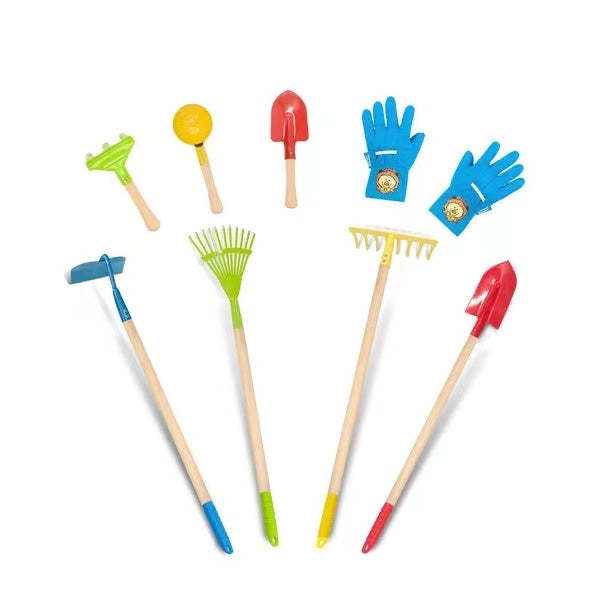 Colorful 8PCS Kids Gardening Tools Set-xinru shop