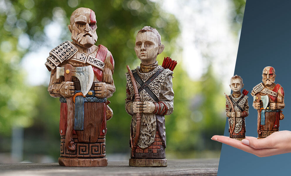 God Of War Level 52 Atreus Toys 7" Figurines Limited Edition Low Number-xinru