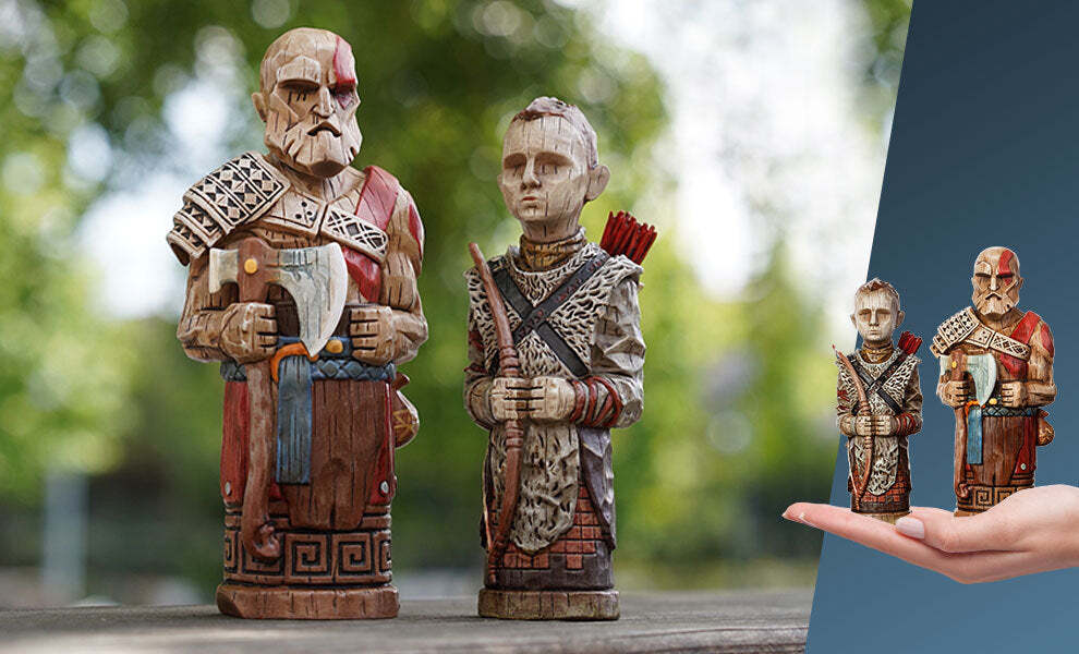 God Of War Level 52 Atreus Toys 7" Figurines Limited Edition Low Number-xinru