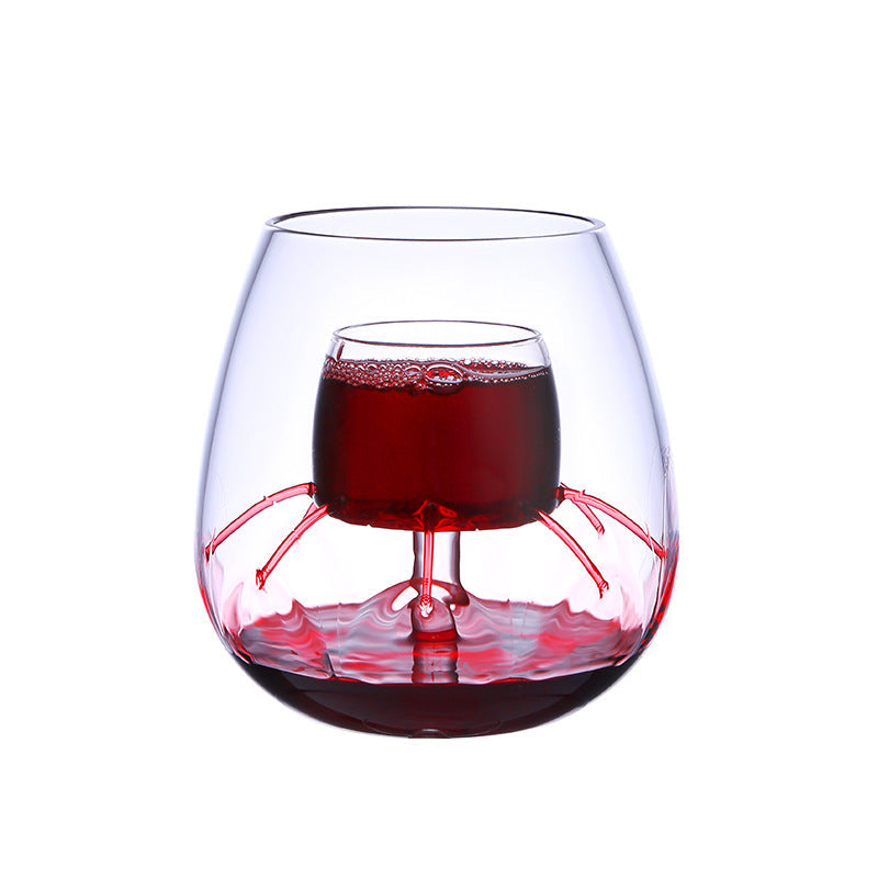 Creative Luxurious Aerating  Wine Decanter Goblet Wine Glass-xinru