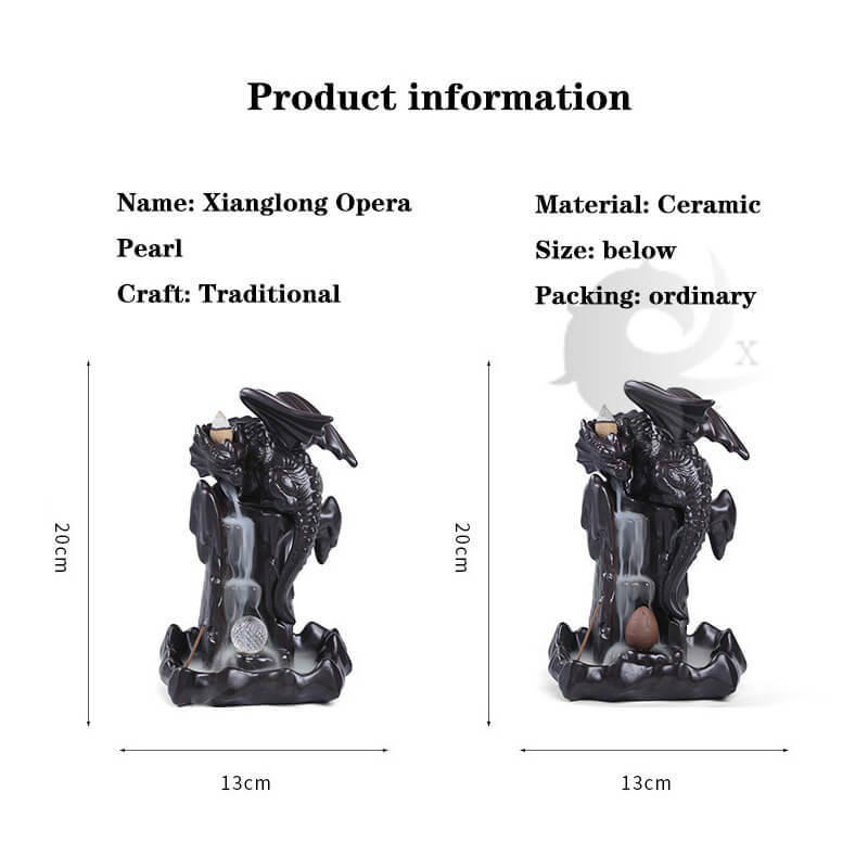 Pterodactyl LED lamp backflow stove ornaments-xinru