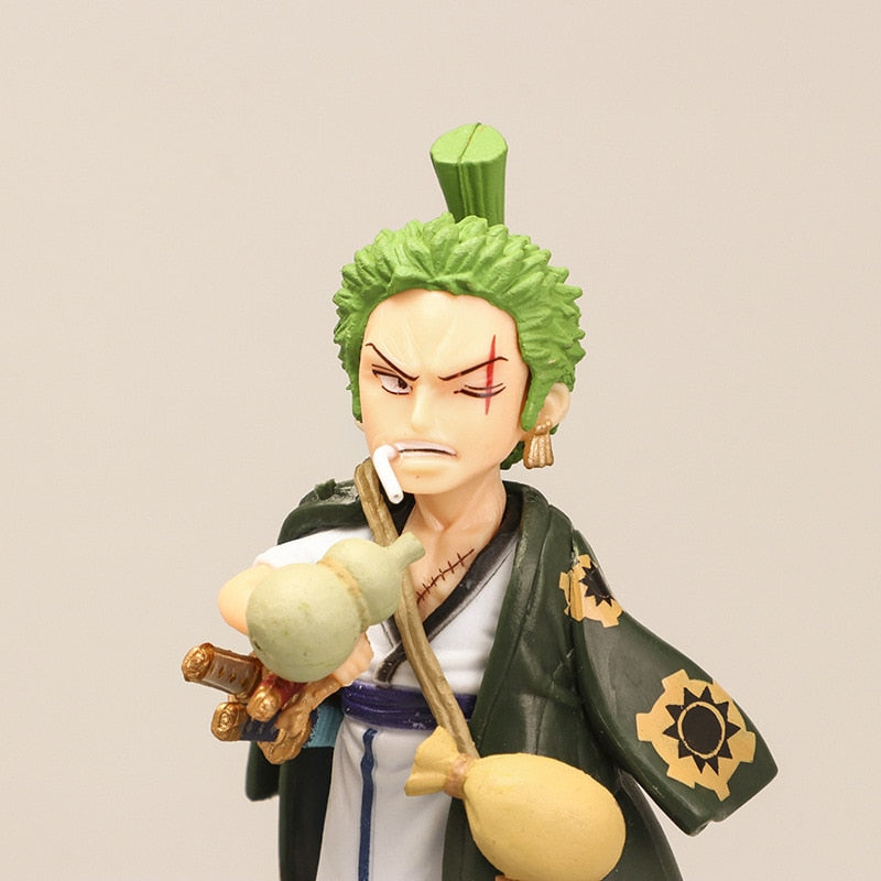 8cm Anime Doll Figure Luffy Solong Sanji Nami Nishiki Eemon Toy Cake Decor-xinru