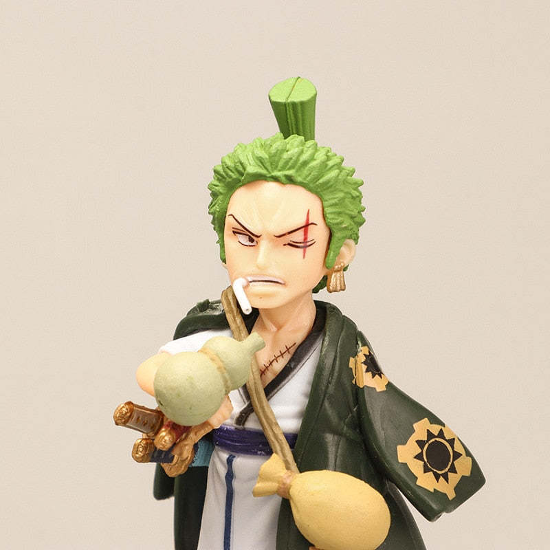 8cm Anime Doll Figure Luffy Solong Sanji Nami Nishiki Eemon Toy Cake Decor-xinru