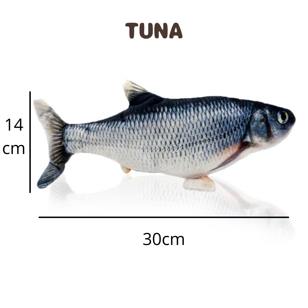 Simulation Electric Floppy Fish Interactive Pets Toy-xinru