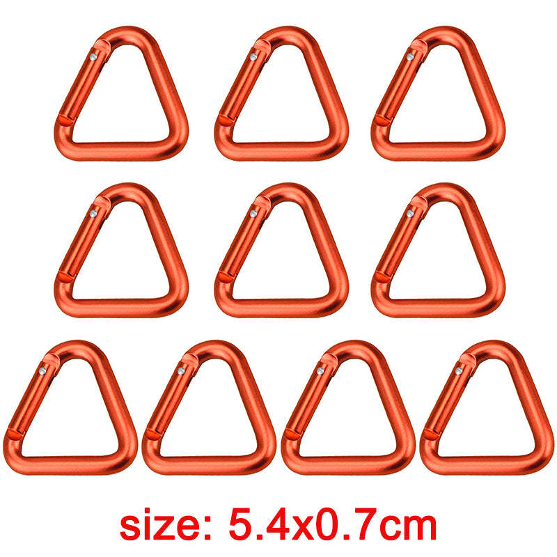 D Ring Snap Buckle Carabiner Keychain Camp EDC Tool Travelling Easy Carrying Kit-xinru
