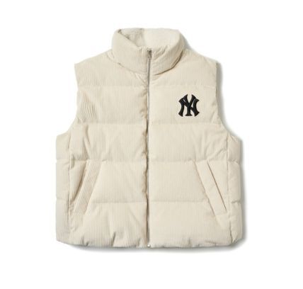 【MLB】Corduroy Cotton Padded Vest ★大人気★-xinru shop