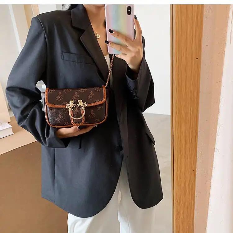 ミニバッグチェーンショルダーバッグ-xinru shop