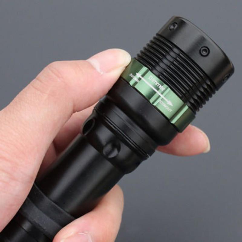 Adjustable 3000 Lumen  Zoomable Flashlight-xinru
