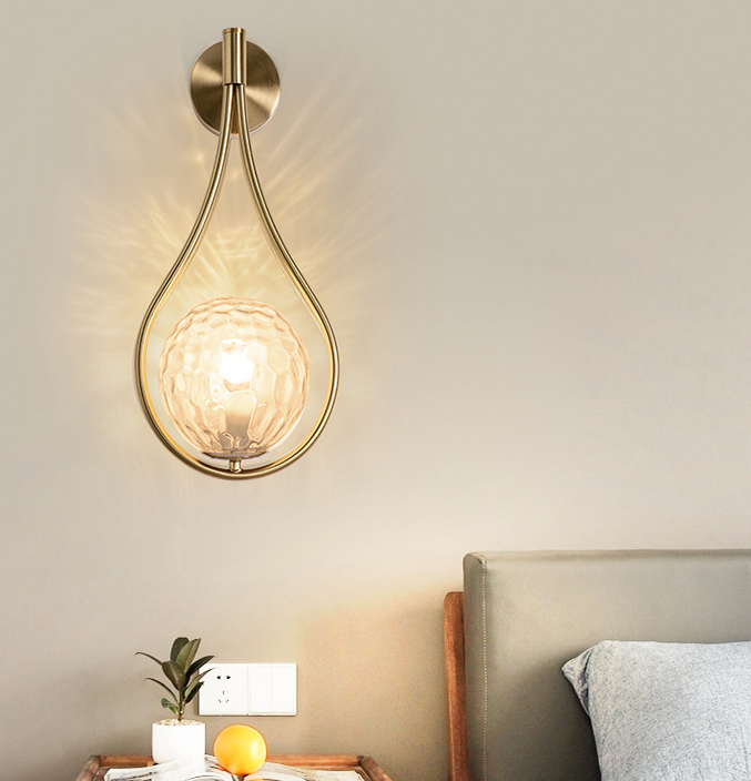 Gold Wall Lamp Gold Wall Sconces Modern Light Luxury Wall Light  | Whiteflip