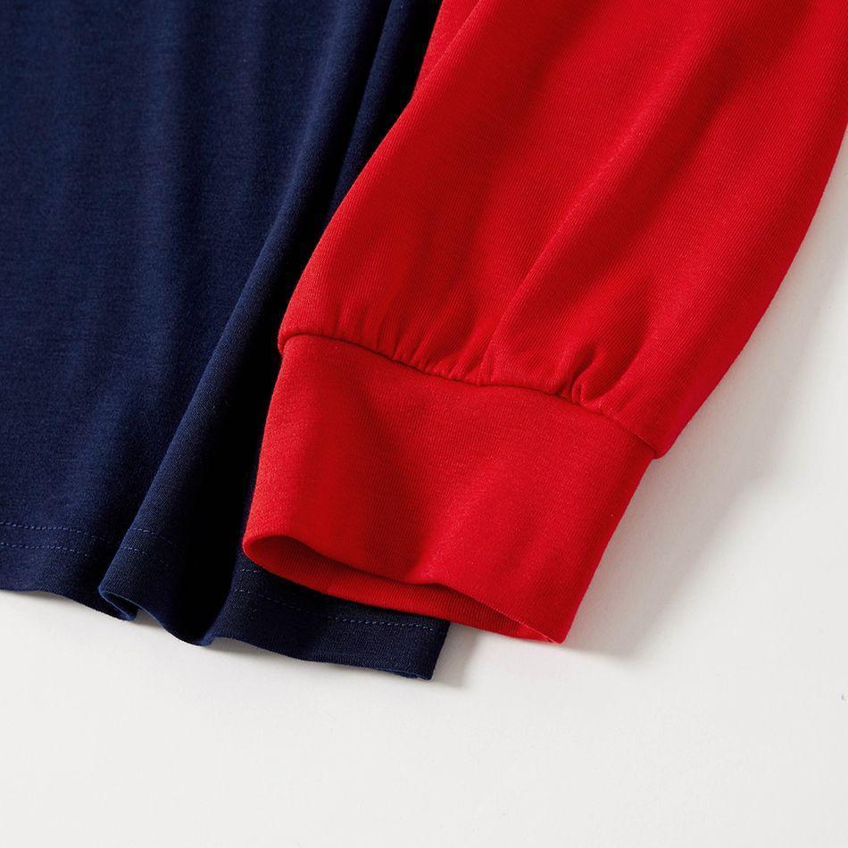 Plus Size Christmas Santa and Letter Print Family Matching Long-sleeve Pajamas Sets-xinru shop