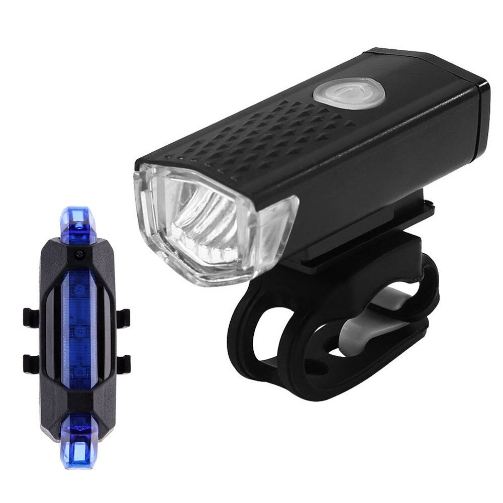 USB Rechargeable Waterproof Bike Light Flashlight-xinru