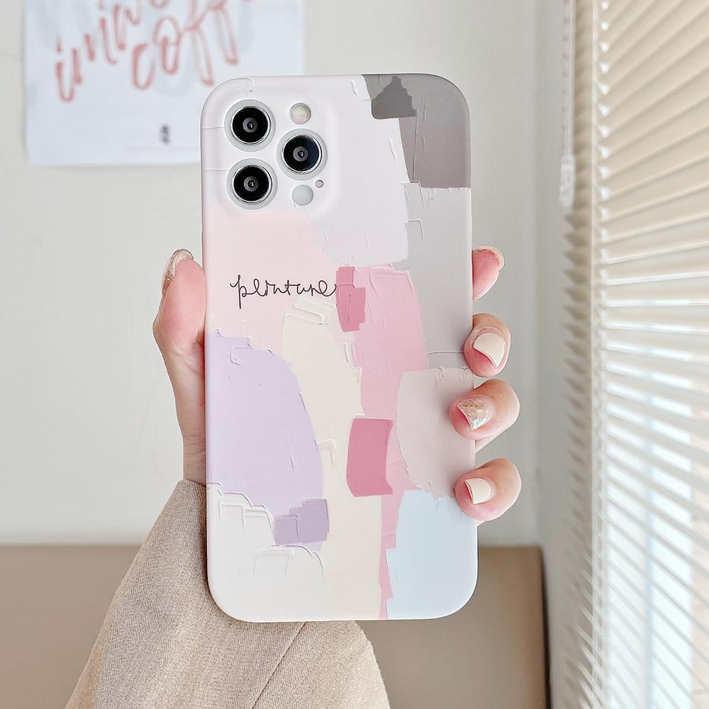 Pink Abstract Case-xinru