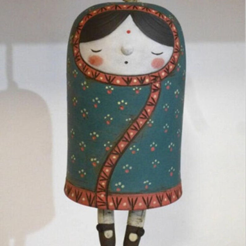 Beautiful country animal wind chimes, bohemian handmade garden decoration-xinru shop