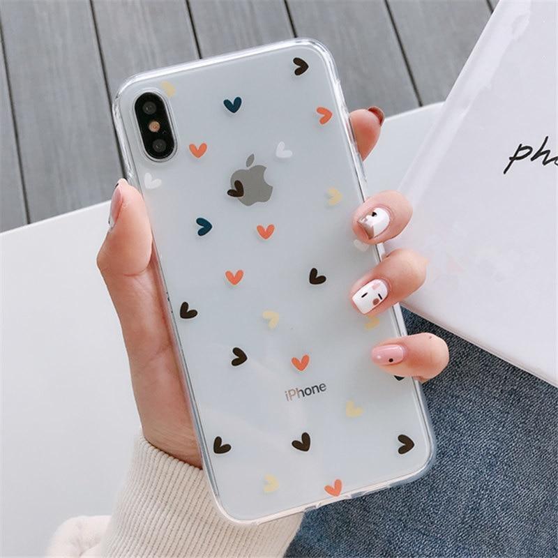 Floral Love Transparent Case-xinru