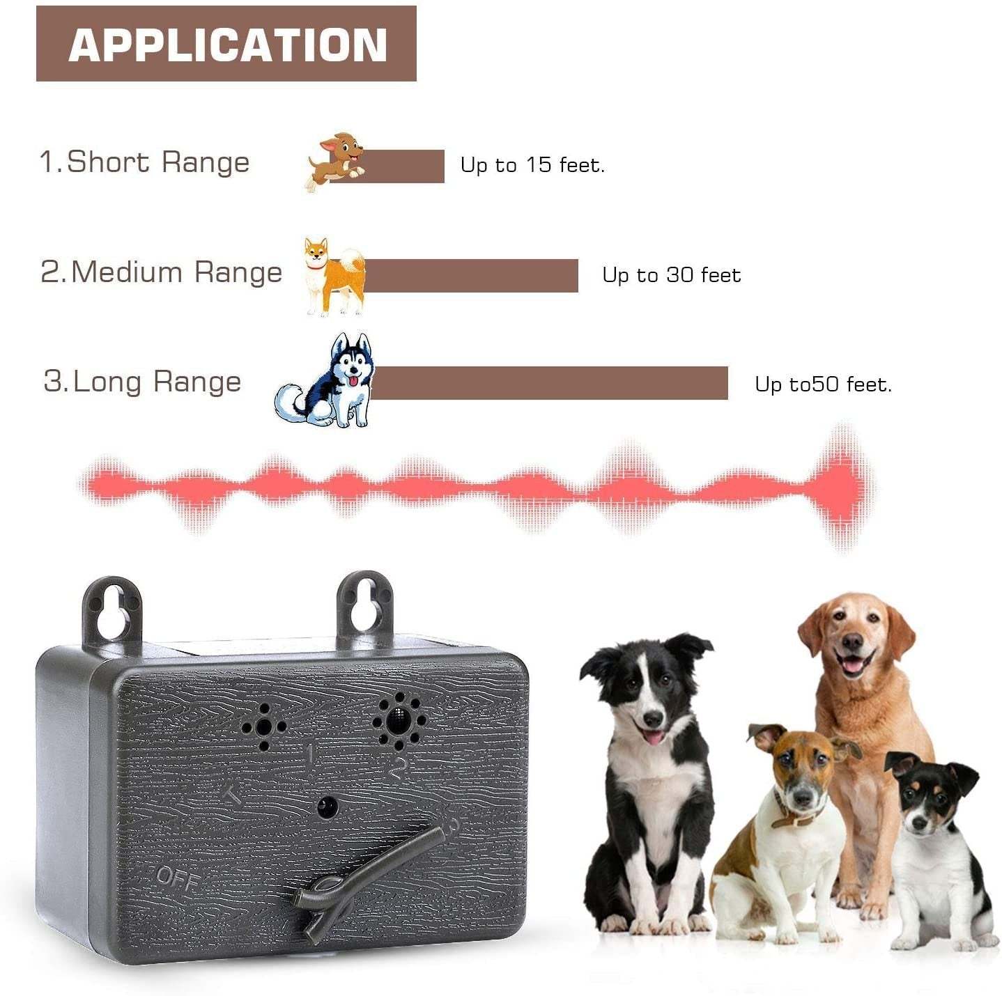 Mini Ultrasonic Anti Barking Device For Dogs-xinru