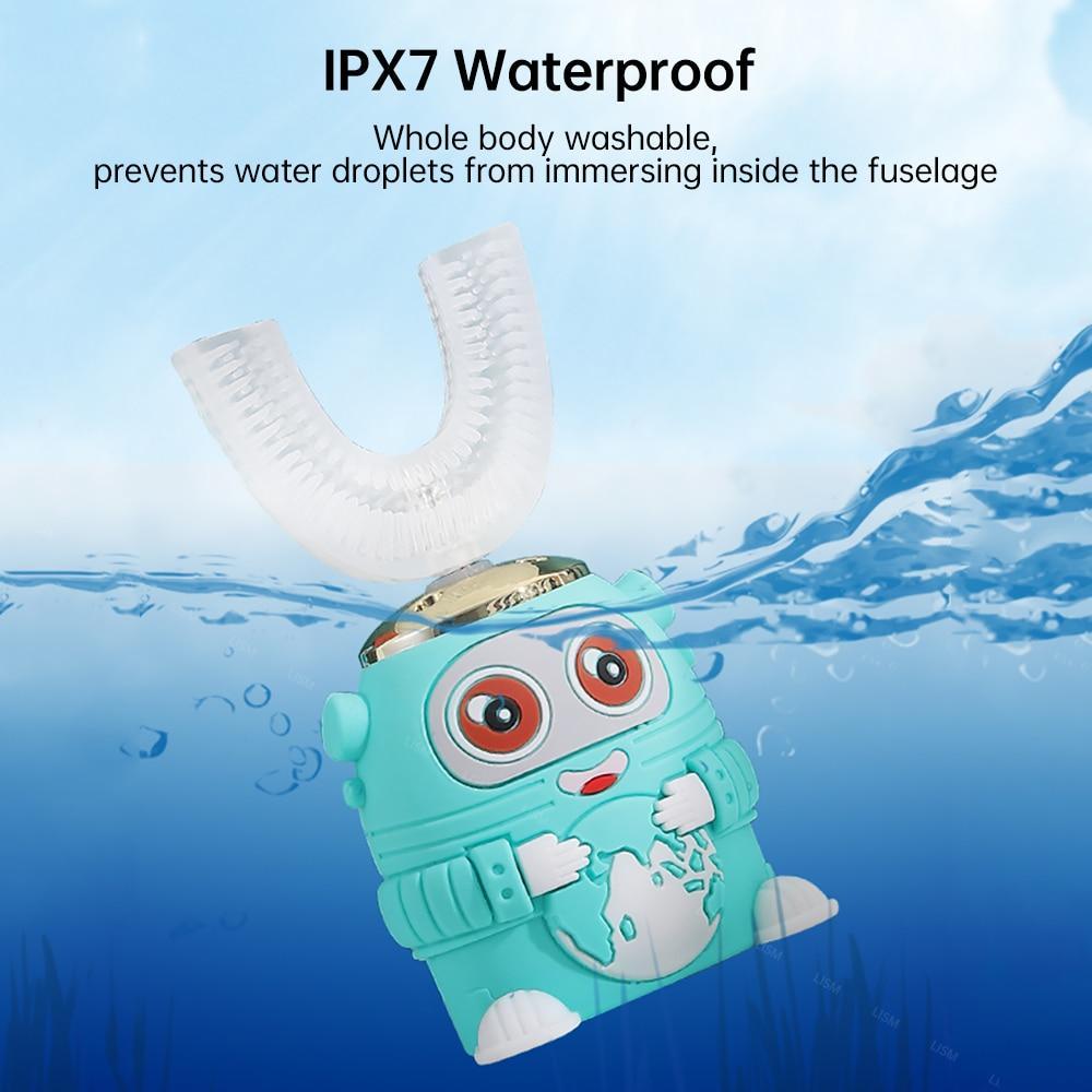 Kids U-Shape Auto Toothbrush-xinru shop