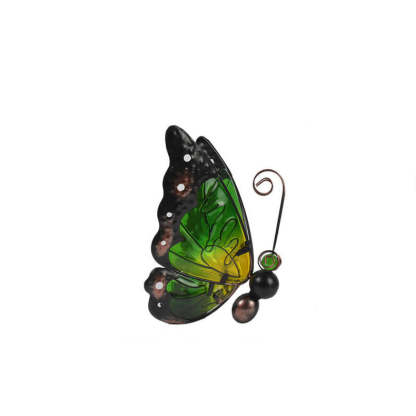 Solar Glass Butterfly Outdoor LED Decorative Garden Light-xinru