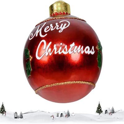Outdoor Christmas PVC inflatable Decorated Ball (Free Inflator)-xinru shop
