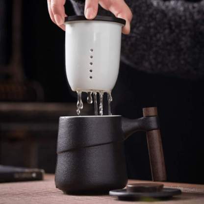 Japanese Ceramic Mug Coffee  Tea Mug-xinru