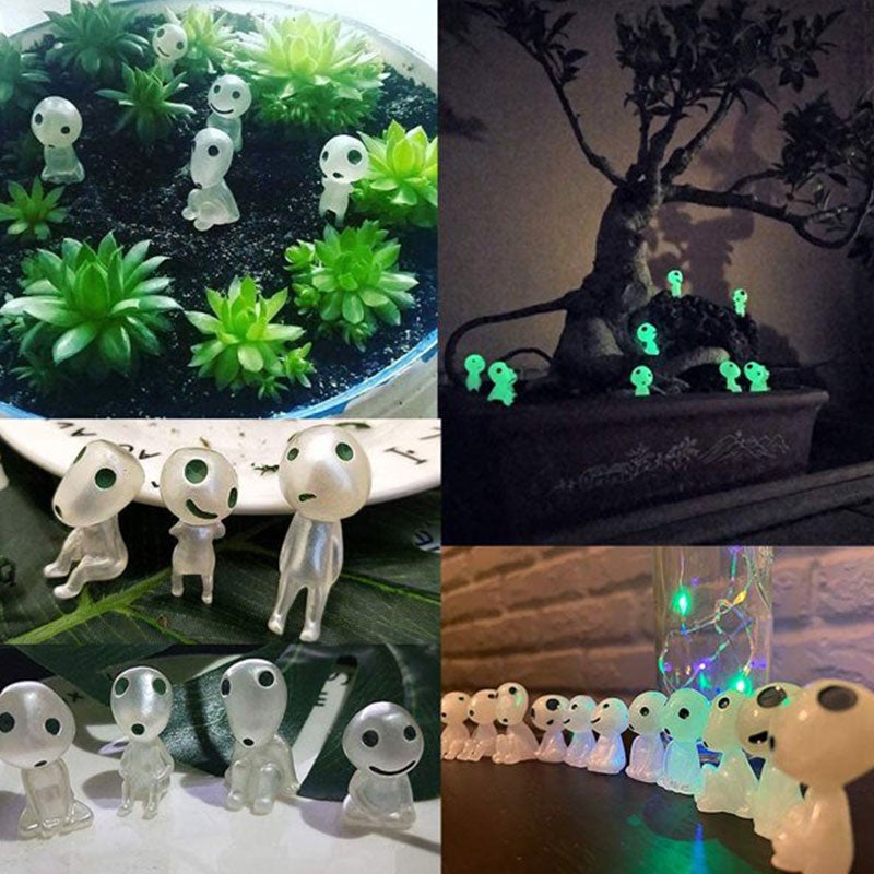 Princess Mononoke Luminous Tree Elves Doll Ornament-xinru