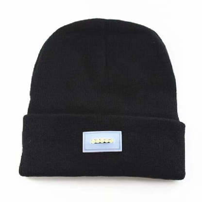 LED Headlight Warm Knitted Hat-xinru