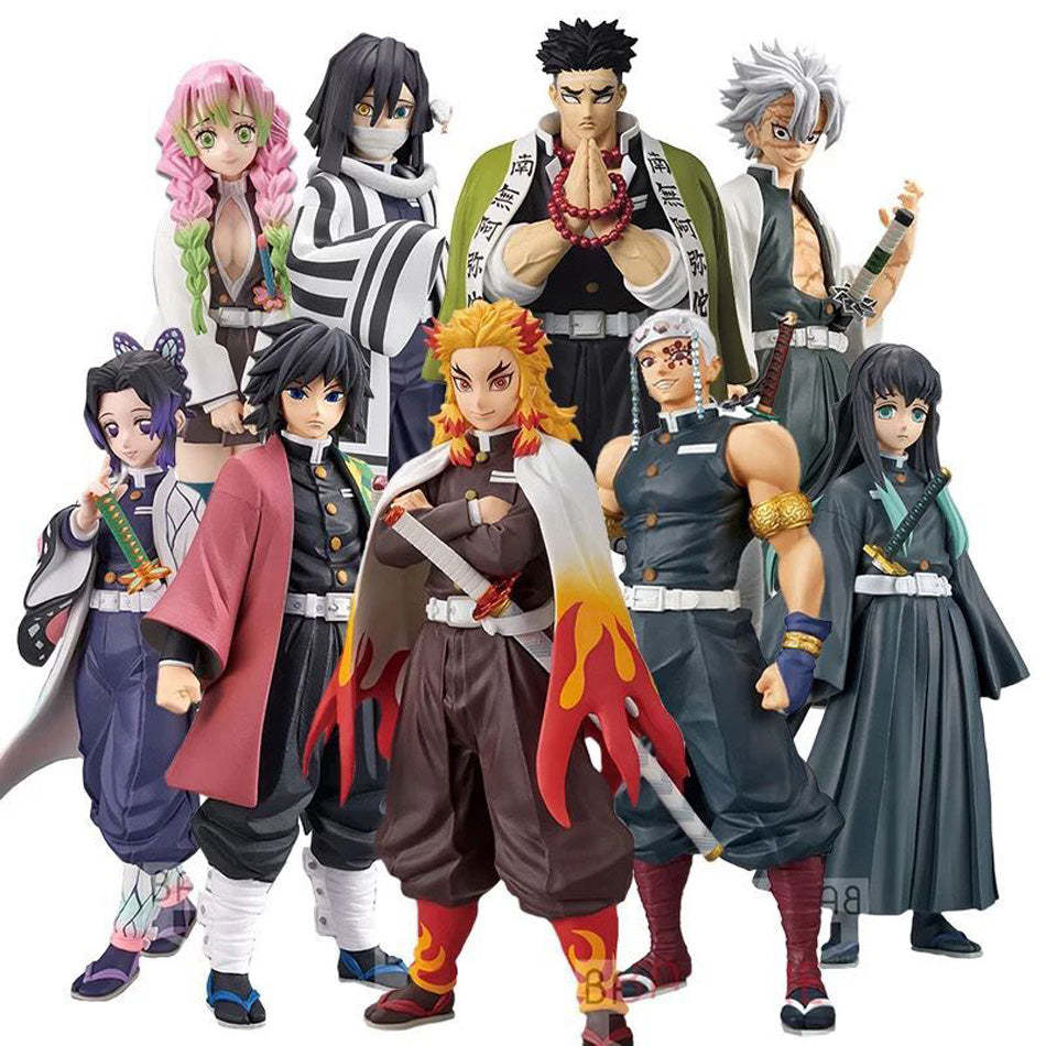 Demon Slayer Kimetsu No Yaiba  Kamado Tanjirou Action Figure PVC Model Toys-xinru