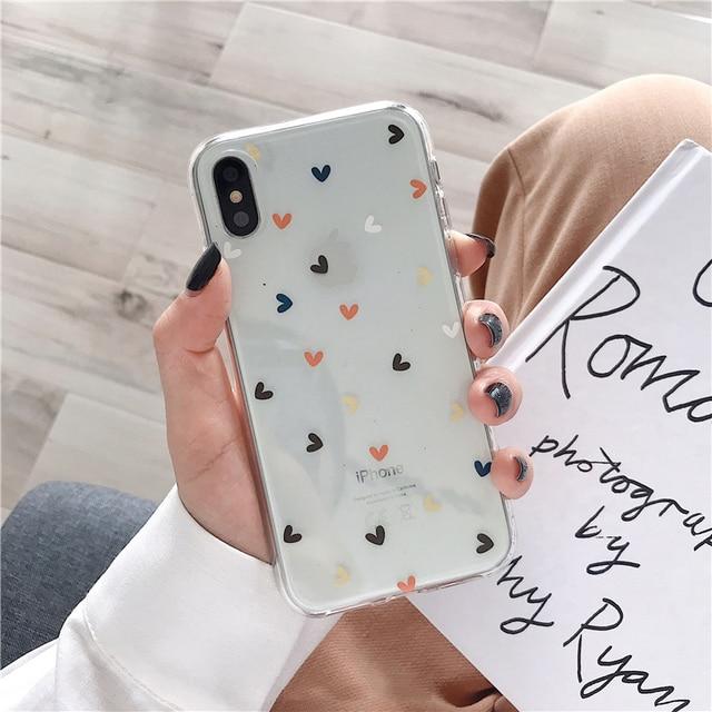 Floral Love Transparent Case-xinru
