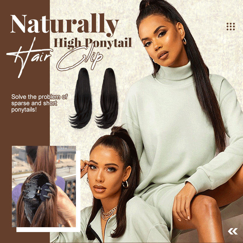 Naturally High Ponytail Hair Clip-xinru