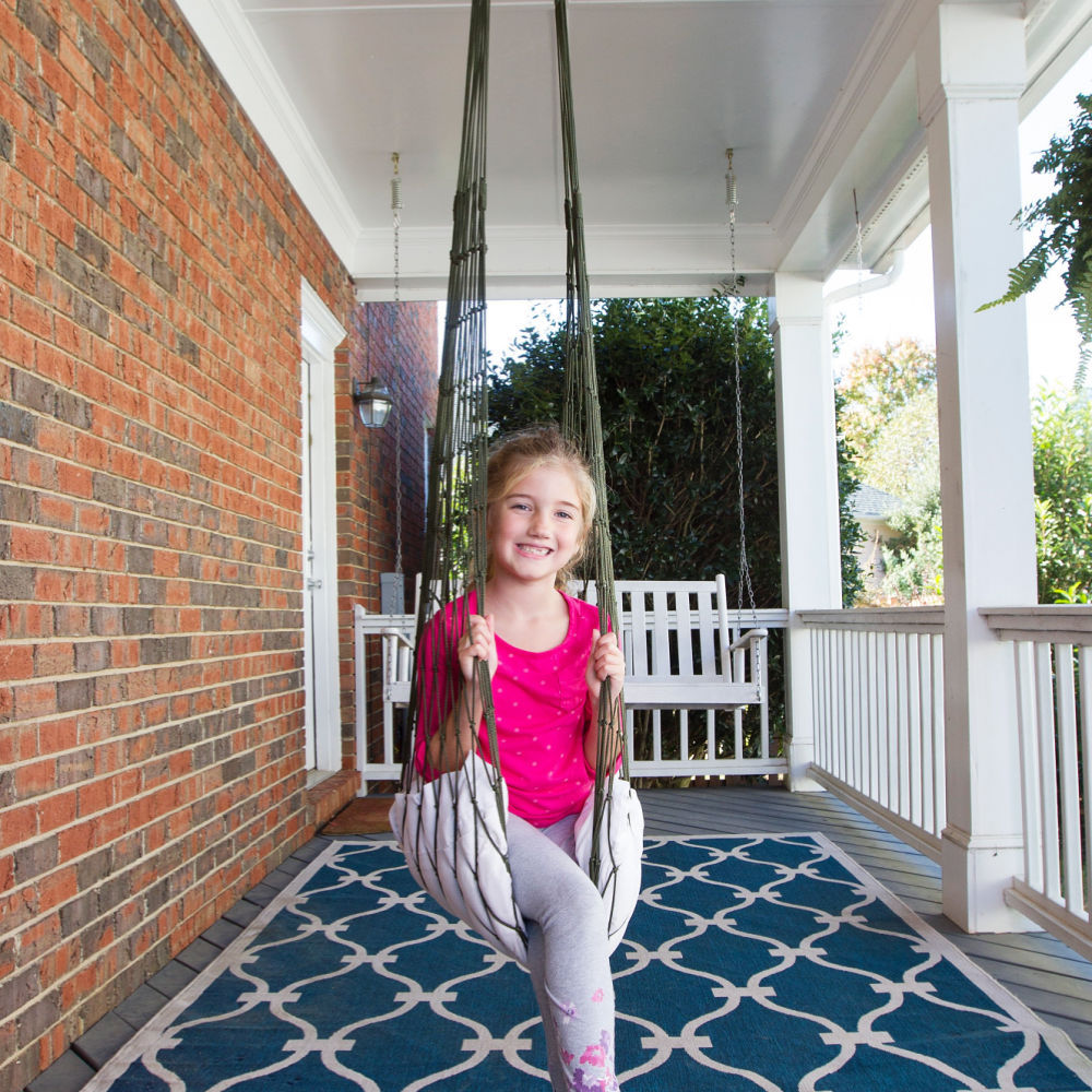 Fun Mesh Swing Seat Hanging Hammock-xinru